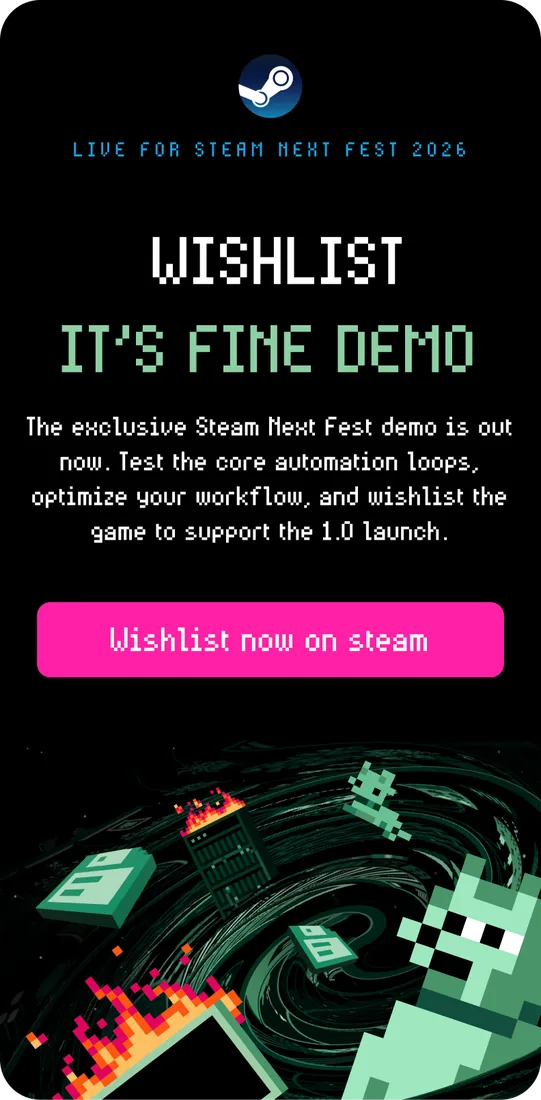 It's Fine — game UI